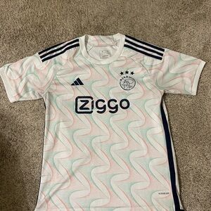 23/23 Ajax away Soccer jersey. Size medium